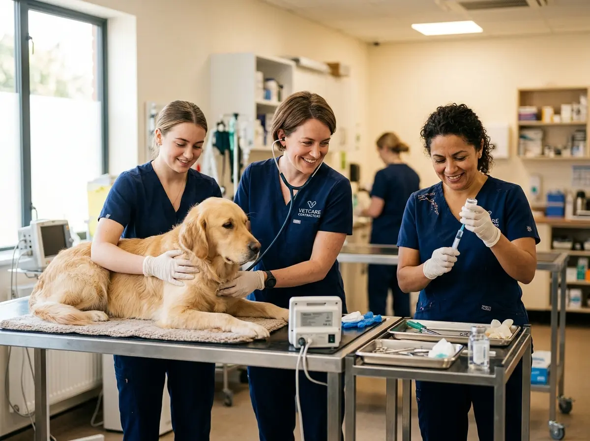 Legacy Veterinarian team